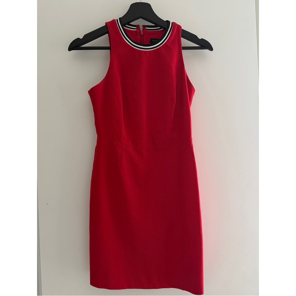 Banana Republic Red Sleeveless Dress 00P